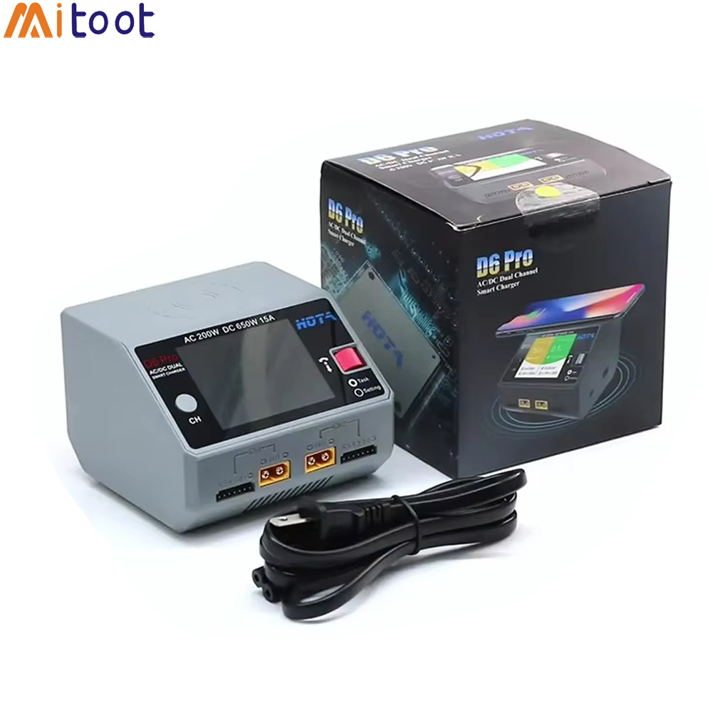 Hota D6 Pro Dual Lipo Charger - Chargeur de batterie intelligent HOTA D6