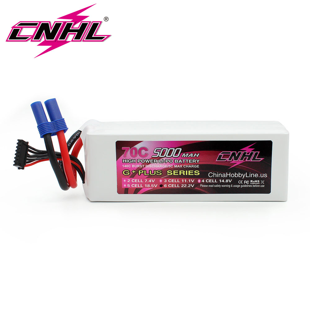 6S Lipo Battery 22.2V 5000Mah - CNHL Lipo 6S 22.2V batterie 5000mAh