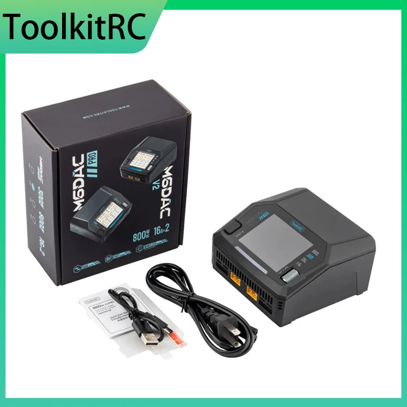 Toolkitrc M6Dac Smart Charger - ToolkitRC – chargeur de batterie Lipo