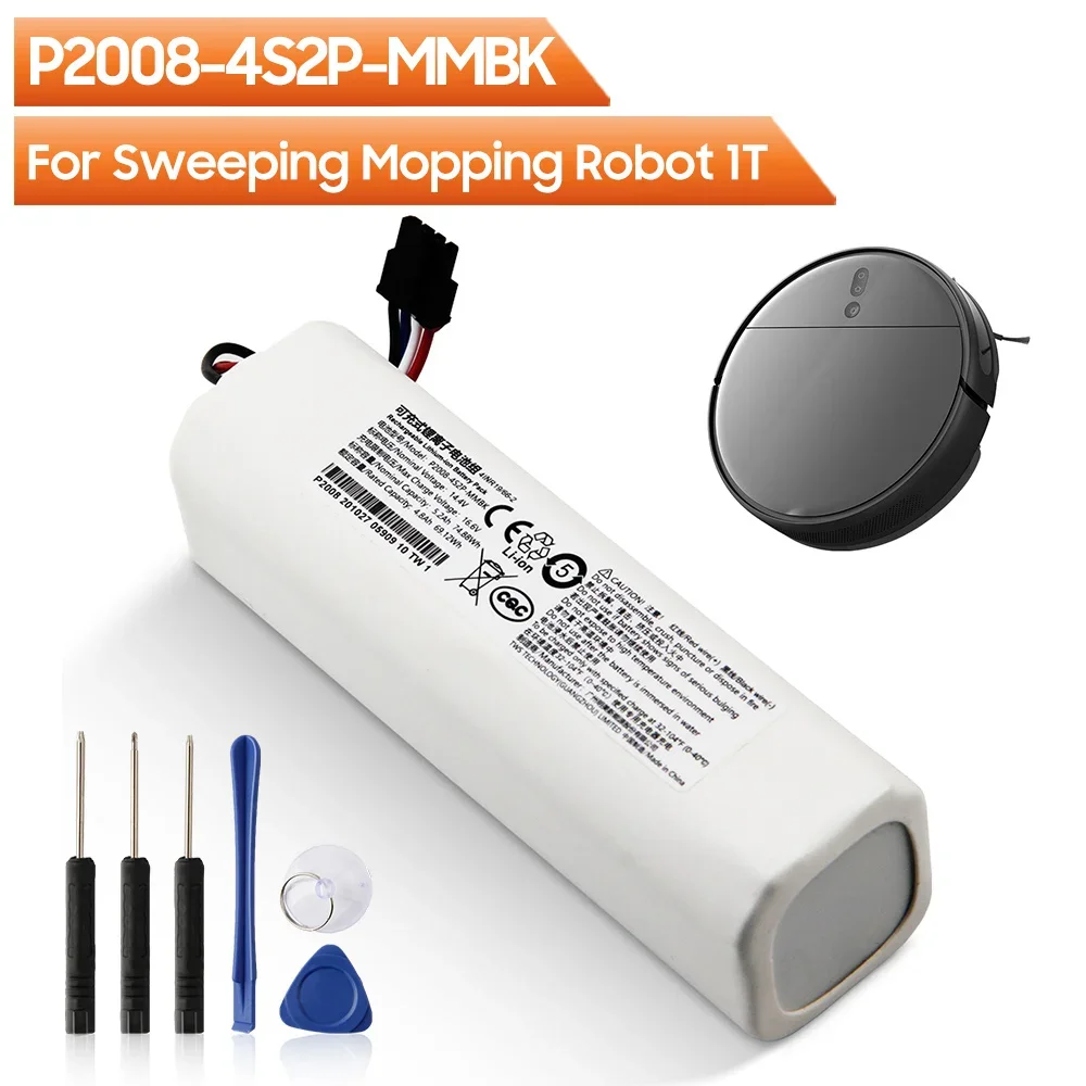 4S Lipo Battery 14.8V 6000Mah - Batterie de remplacement 14,4 V P2008-4S2P-MMBK