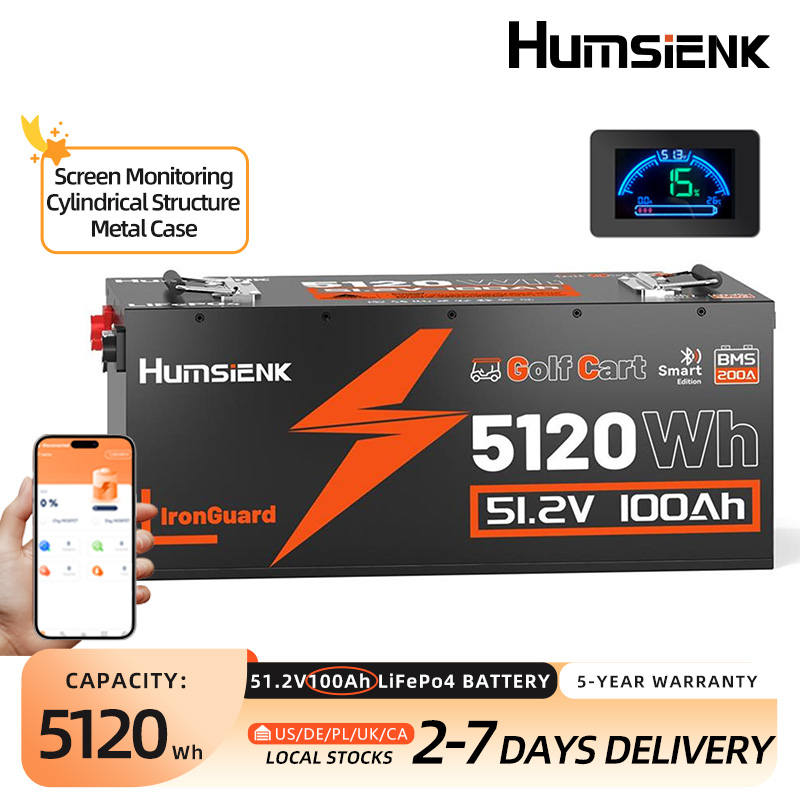 Lifepo4 12V 100Ah Bms Bluetooth - Batterie LiFePO4 Humsienk 48V 100Ah Spécialisée