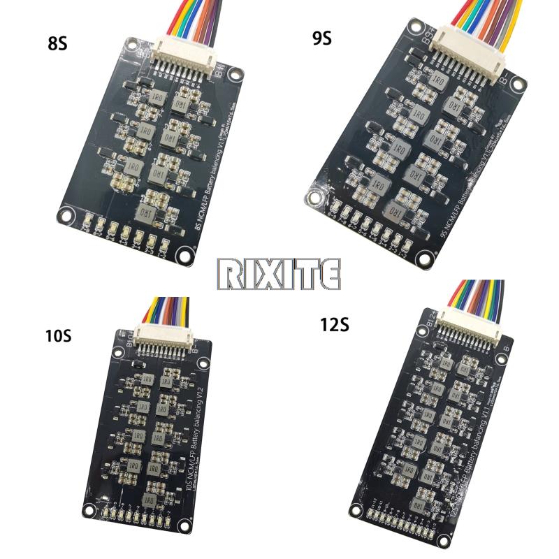 12S Lipo Battery Balancing Board - BMS-Carte d'équilibrage active 8S 9S 10S