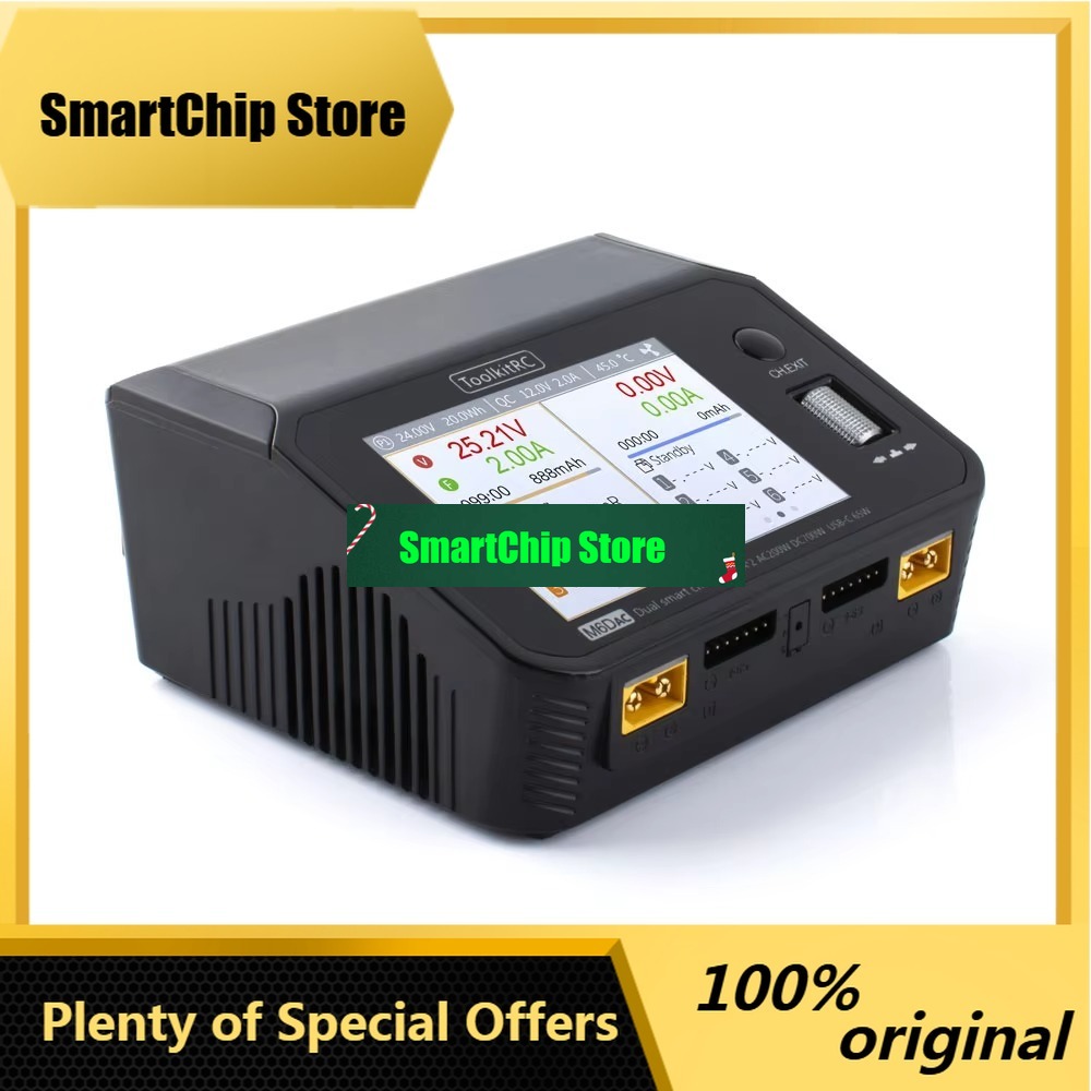 Toolkitrc M6Dac Smart Charger - SmCpToolkitRC M6DAC Chargeur-déchargeur intelligent double canal