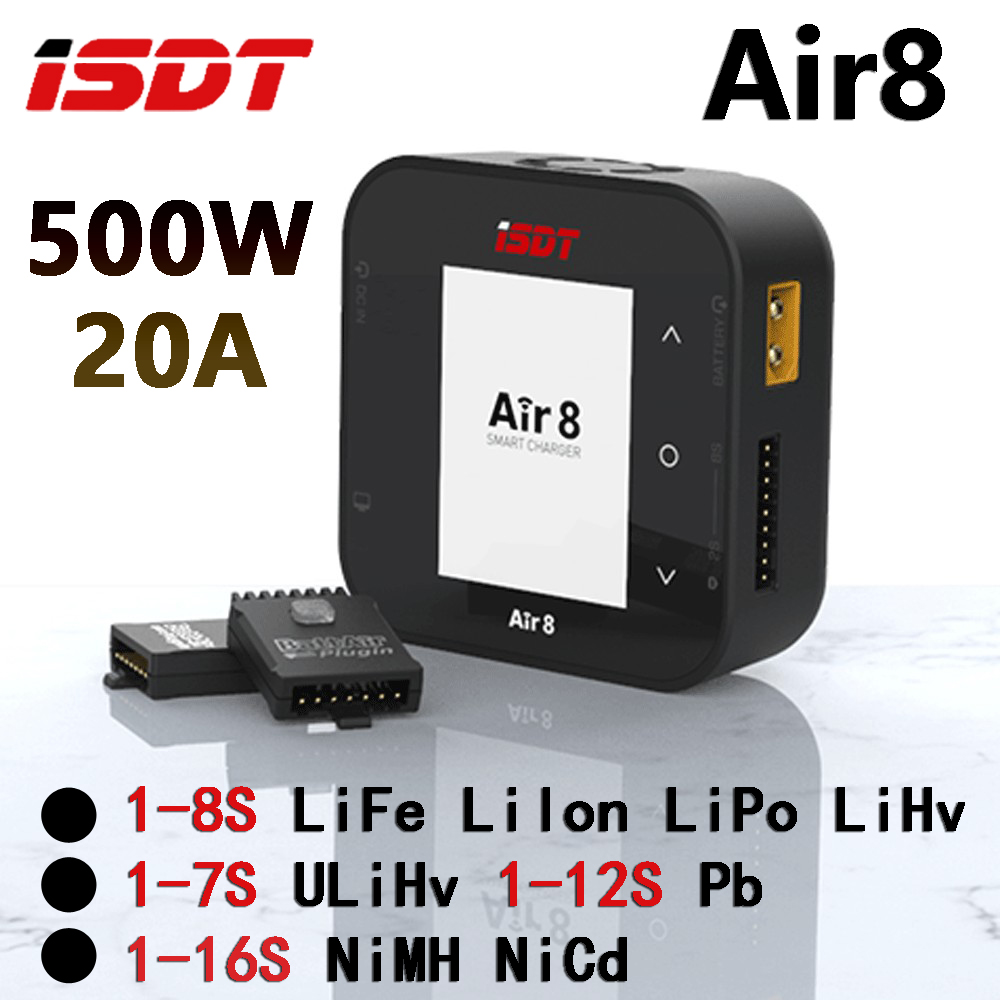 Isdt Air8 8S Lipo Charger - ISDT Air8 DC 500W chargeur de