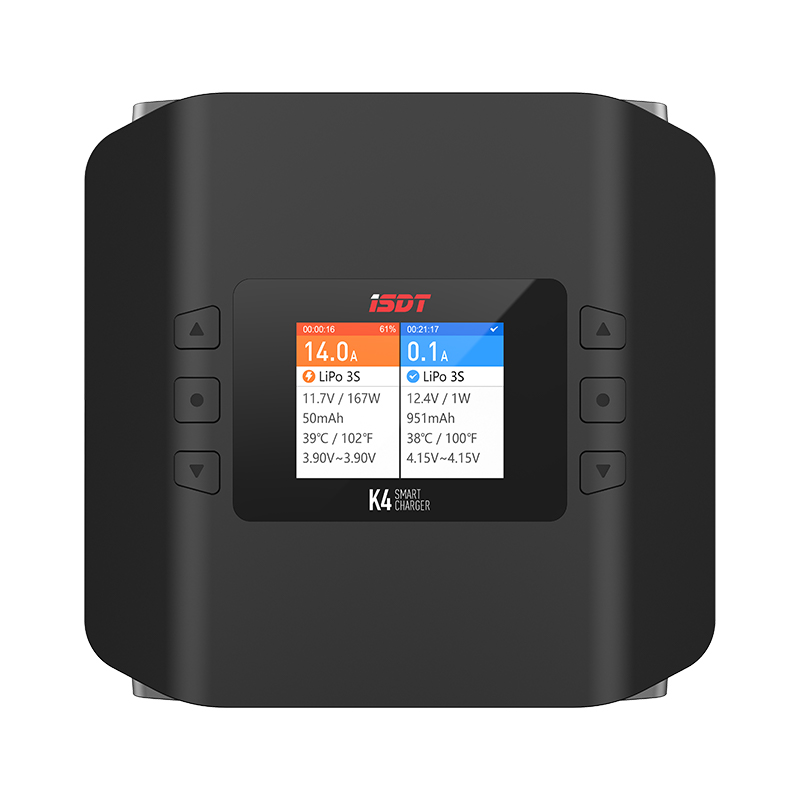 Isdt K4 Dual Lipo Charger - Chargeur-déchargeur intelligent double mode ISDT K4