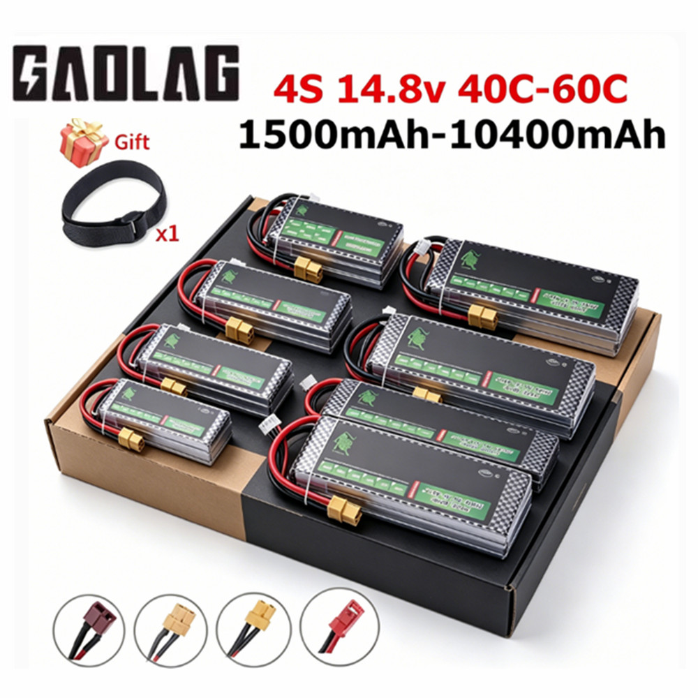 4S Lipo Battery 14.8V 6000Mah - Batterie Lipo 4S 1500mAh 2200mAh 2800mAh