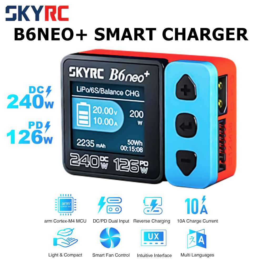 Skyrc B6 Neo Smart Charger - Chargeur intelligent SkyRC B6 neo DC