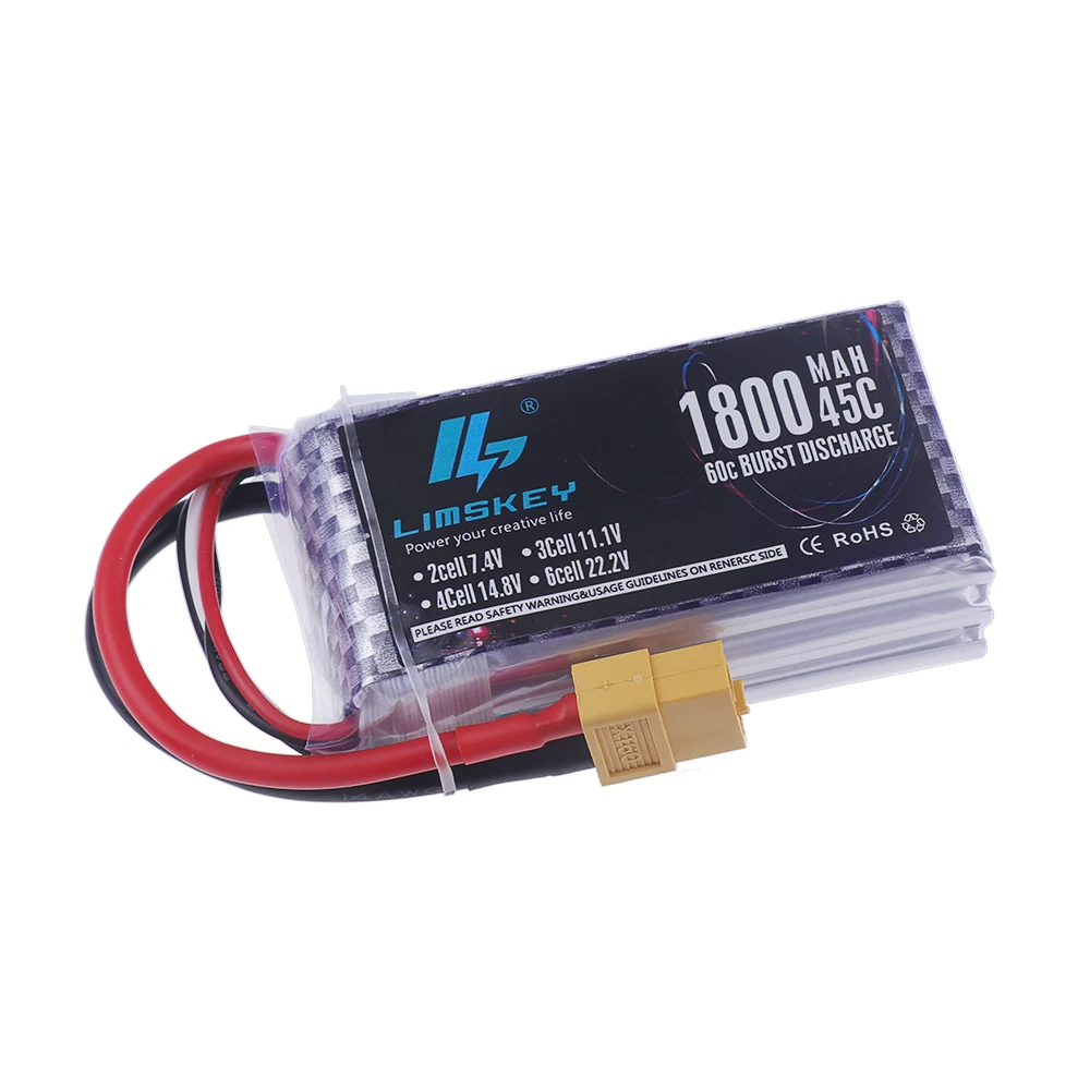 Batterie Lipo 2s 3s 4s 6s, 7.4 - 4S Lipo Battery 14.8V 6000Mah avis et prix