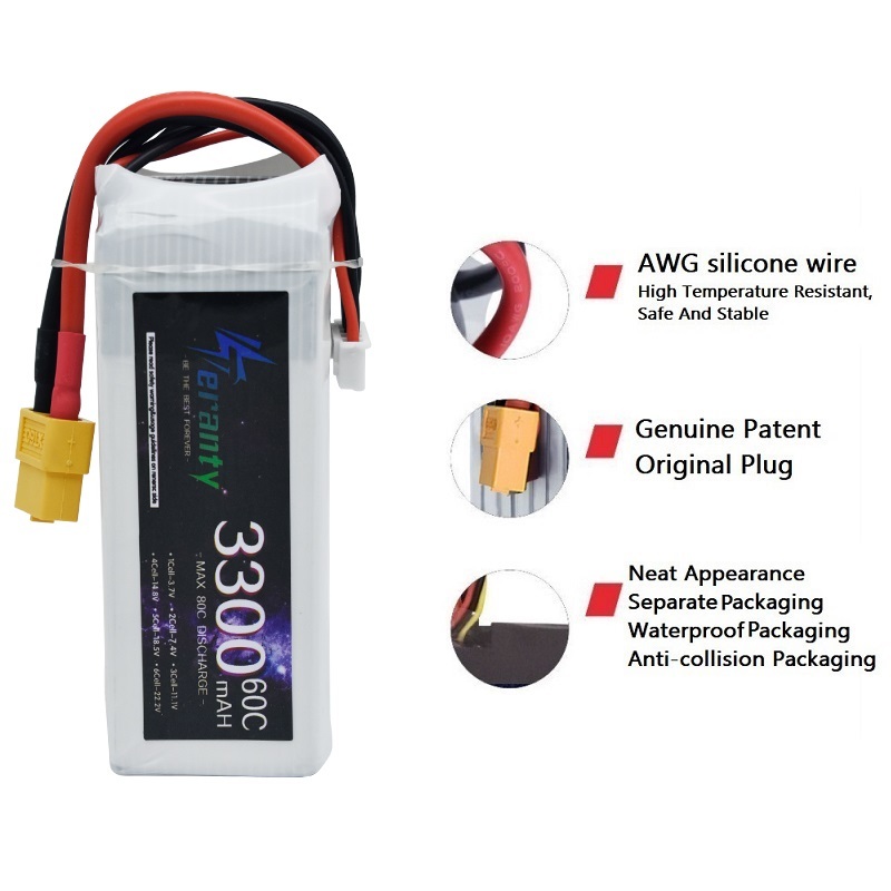 Batterie LiPo RC 14,8V 4S 1500 - 4S Lipo Battery 14.8V 6000Mah avis et prix