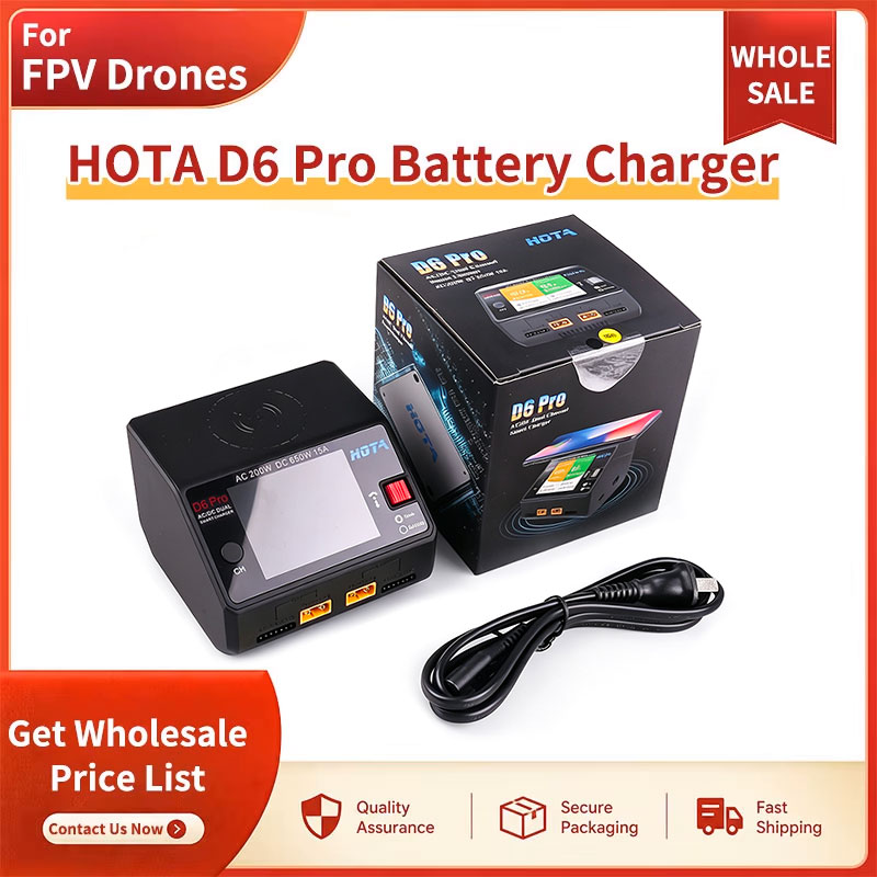 Chargeur de batterie SNQP HOTA - Hota D6 Pro Dual Lipo Charger avis et prix