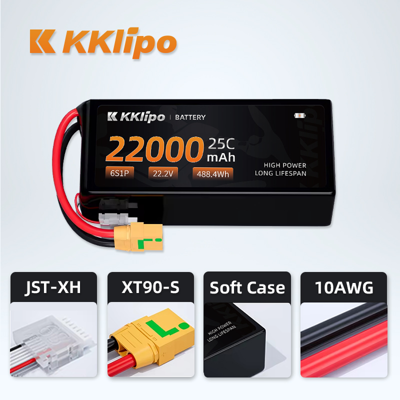 Fabrication de production haut - Tattu 6S 22000Mah Lipo Battery avis et prix