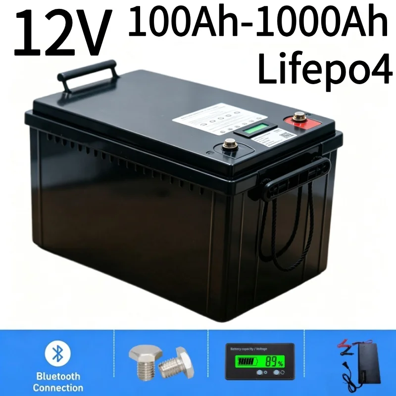 Batterie LiFePO4 12V 100Ah-100 - Lifepo4 12V 100Ah Bms Bluetooth avis et prix