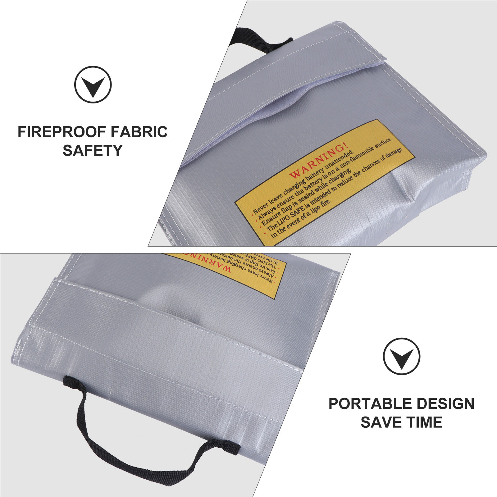1 pièce de pochette pour batte - Lipo Battery Fireproof Safety Charge Box avis et prix