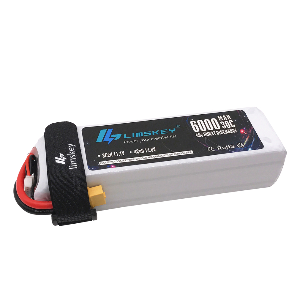 Lismkey 14.8V 6000mAh 30C rafa - 4S Lipo Battery 14.8V 6000Mah avis et prix