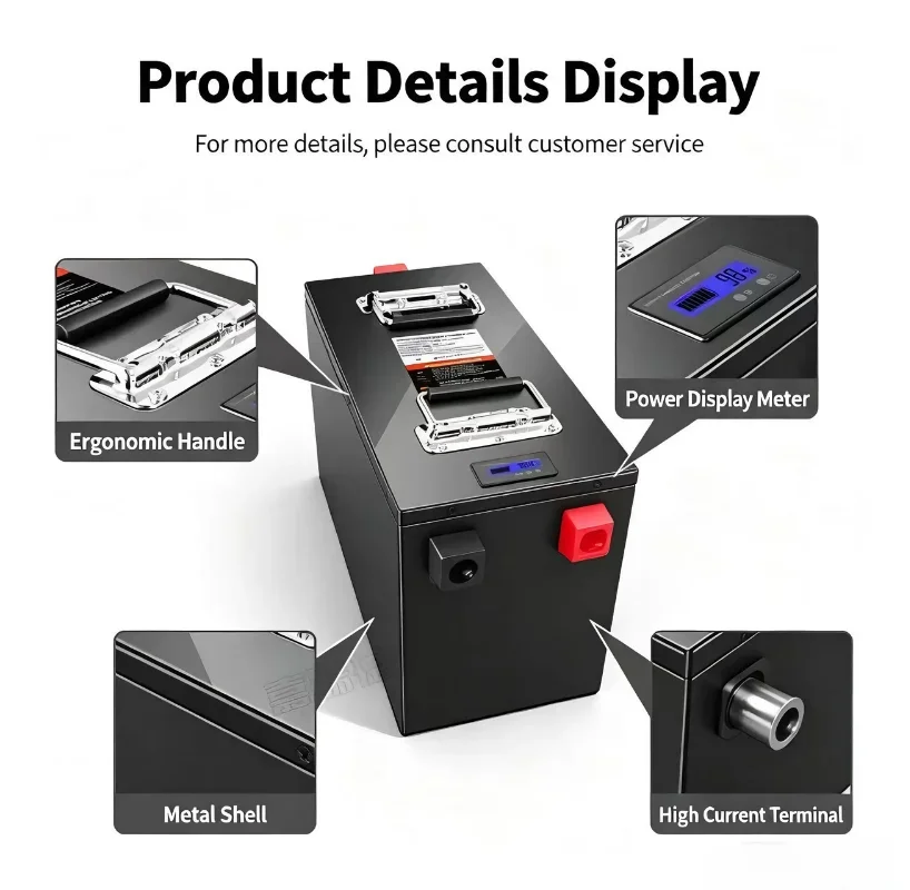 Batterie au lithium LiFePO4 12 - Lifepo4 12V 100Ah Bms Bluetooth avis et prix
