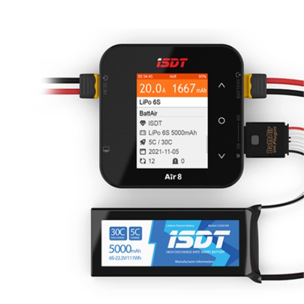 Nouveau ISDT Air8 Lipo balance - Isdt Air8 8S Lipo Charger avis et prix