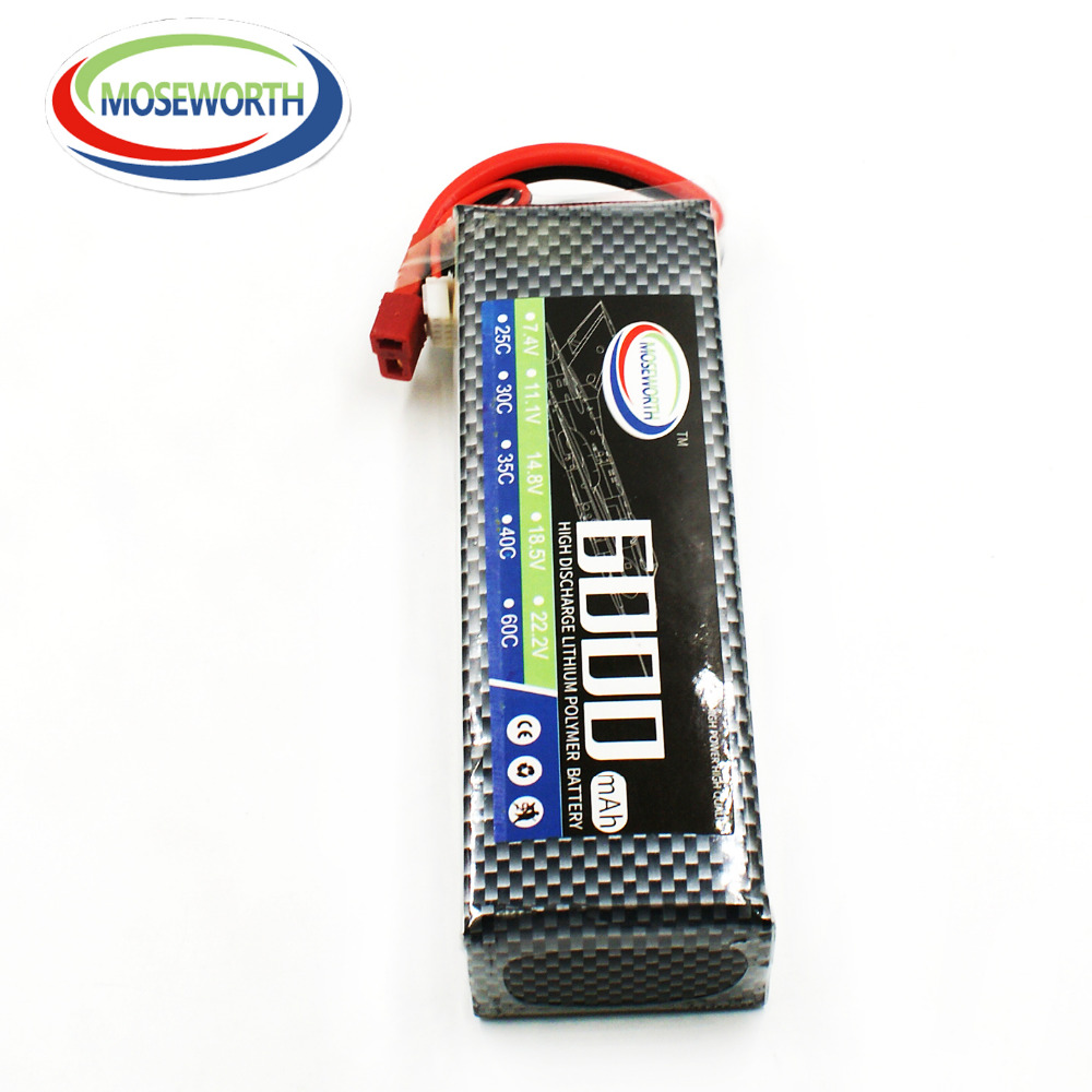 Batterie Lipo jouet RC 4s 14.8 - 4S Lipo Battery 14.8V 6000Mah avis et prix