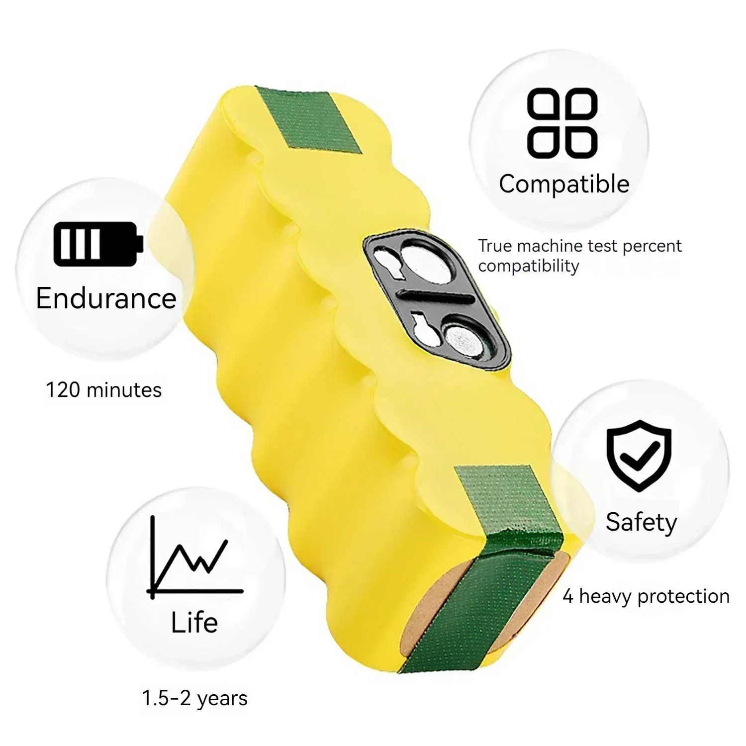 Batterie pour aspirateur robot - 4S Lipo Battery 14.8V 6000Mah avis et prix