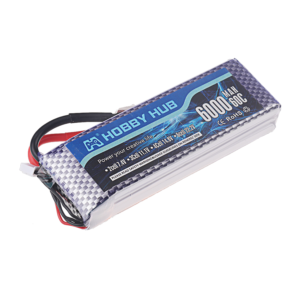 Batterie Lipo 2S 3S 4S 6S 7.4V - 4S Lipo Battery 14.8V 6000Mah avis et prix