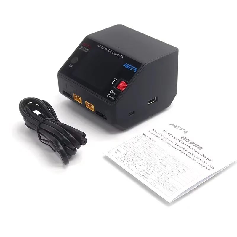 Chargeur double canal HOTA D6  - Hota D6 Pro Dual Lipo Charger avis et prix