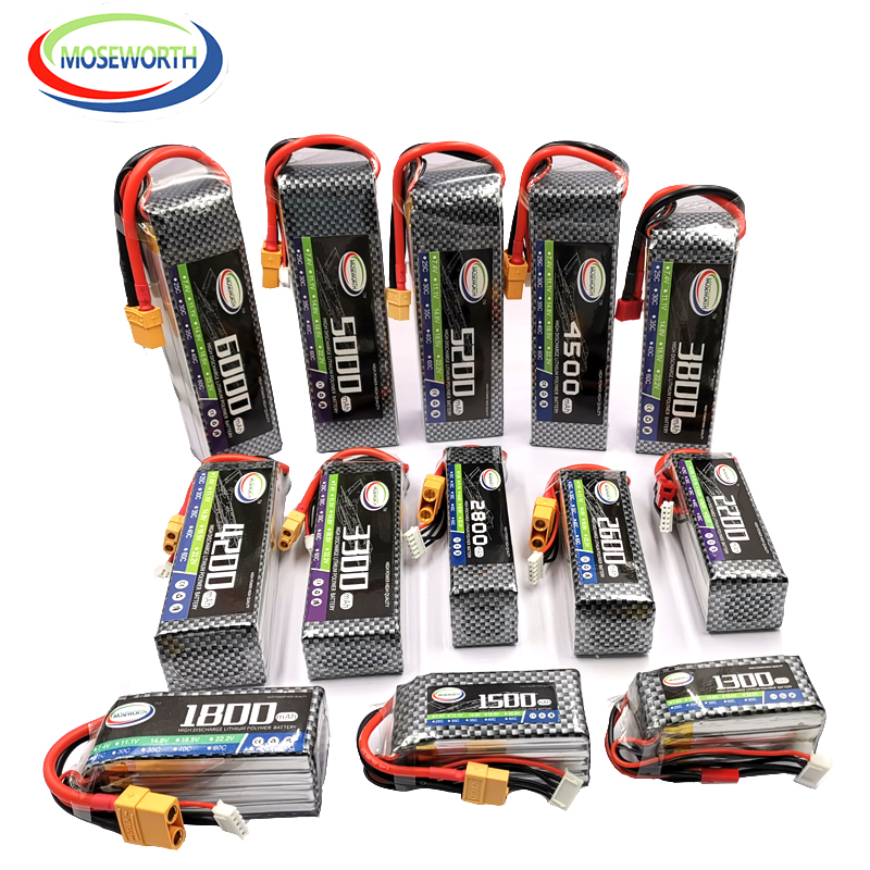 Batterie LiPo RC 2S 3S 4s 6s,  - 4S Lipo Battery 14.8V 6000Mah avis et prix
