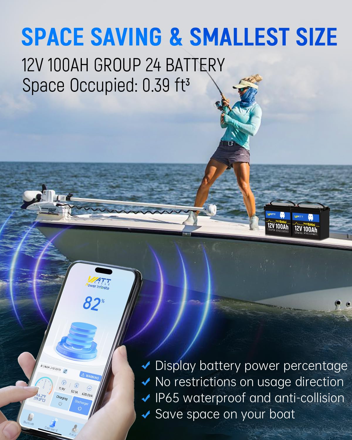 Groupe de batteries LiFePO4 mi - Lifepo4 12V 100Ah Bms Bluetooth avis et prix