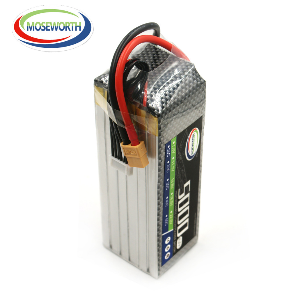 Batterie LiPo 6S, 22.2V, 5000m - 6S Lipo Battery 22.2V 5000Mah avis et prix