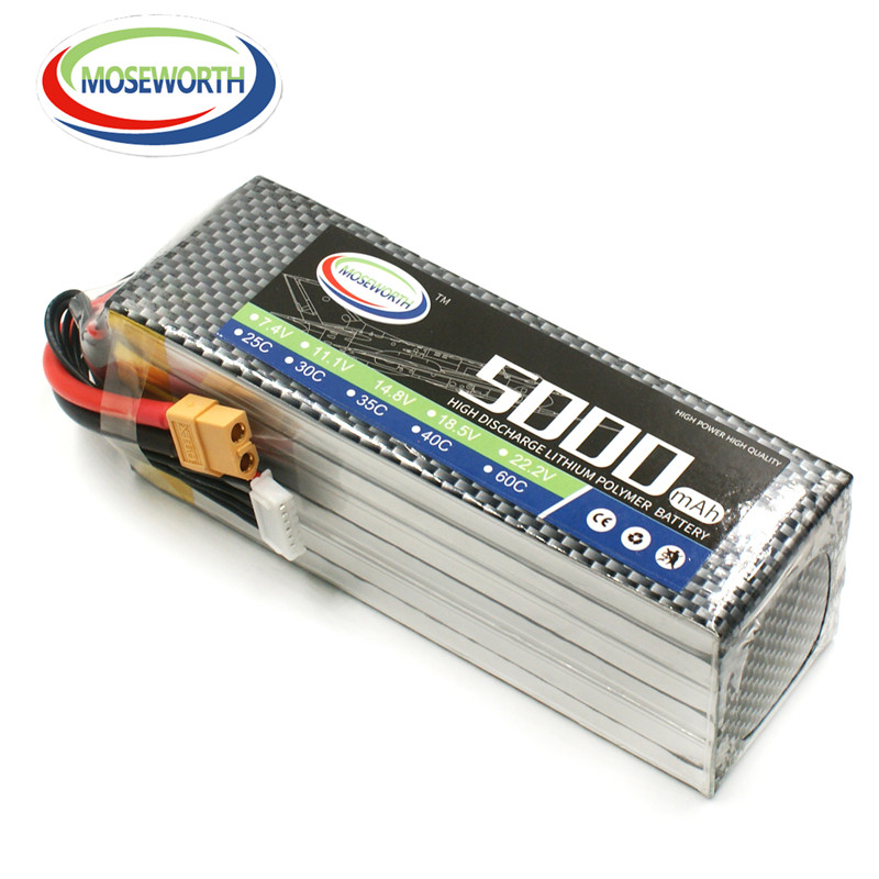 Batterie LiPo 6S, 22.2V, 5000m - 6S Lipo Battery 22.2V 5000Mah avis et prix