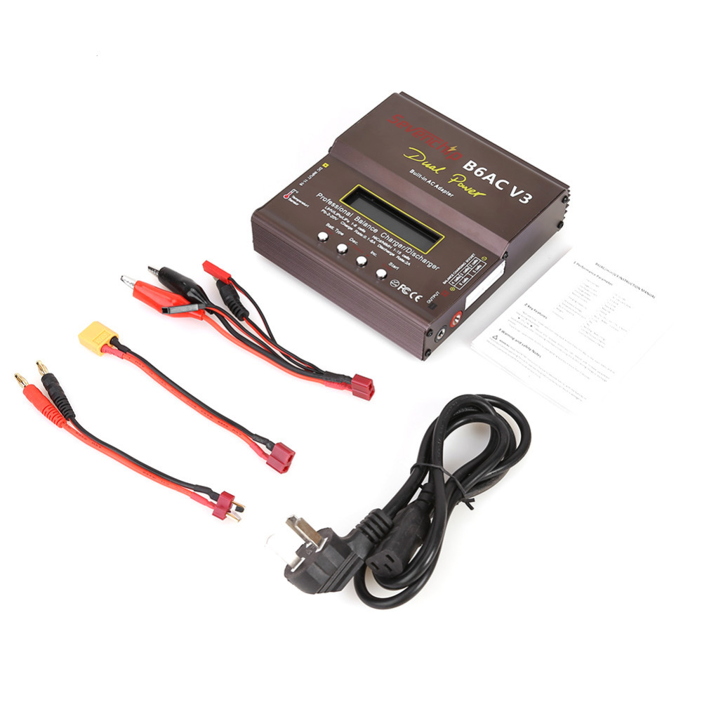 Nouveau 80W imax B6AC V3 charg - Toolkitrc M6Dac Smart Charger avis et prix
