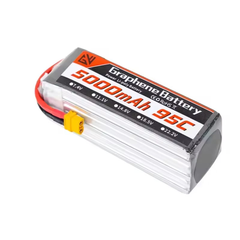 Batterie Lipo 6S 5000mAh XT60  - 6S Lipo Battery 22.2V 5000Mah avis et prix