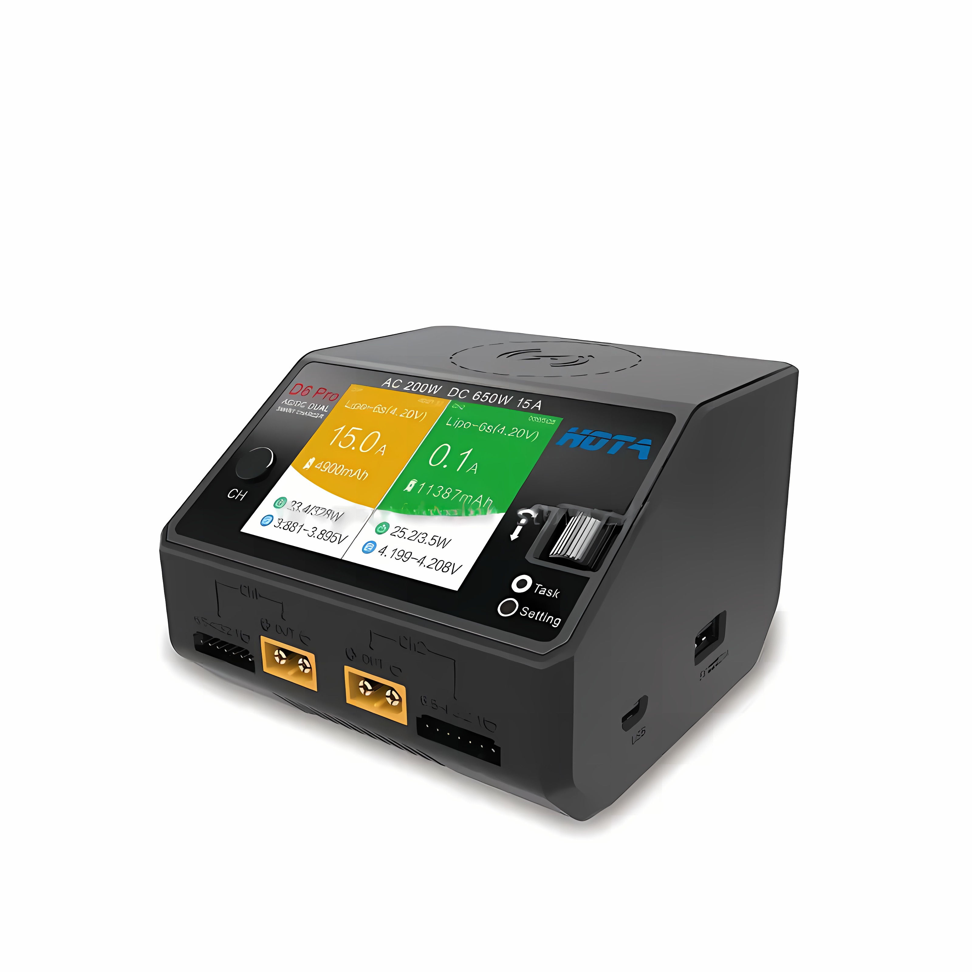 Chargeur intelligent HOTA D6 P - Hota D6 Pro Dual Lipo Charger avis et prix
