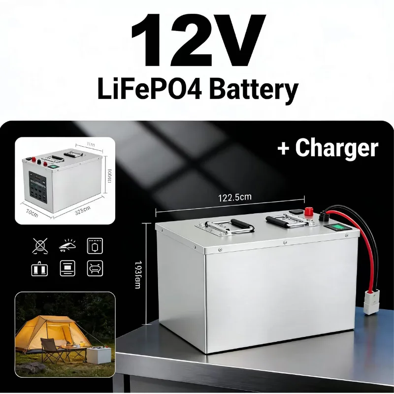 Batterie LiFePO4 12V 24V 48V 1 - Lifepo4 12V 100Ah Bms Bluetooth avis et prix
