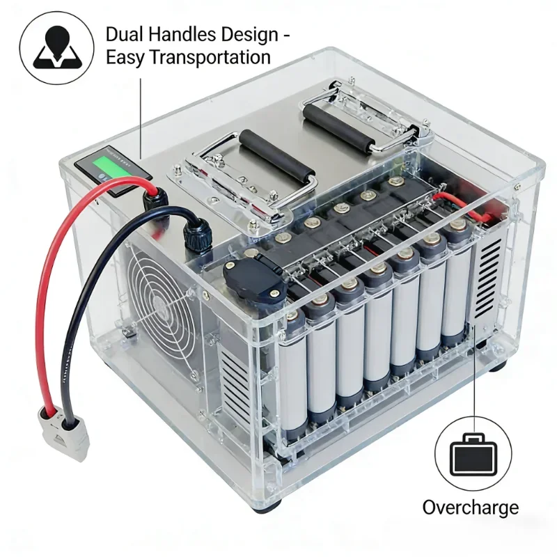 Batterie LiFePO4 12V 24V 48V 1 - Lifepo4 12V 100Ah Bms Bluetooth avis et prix