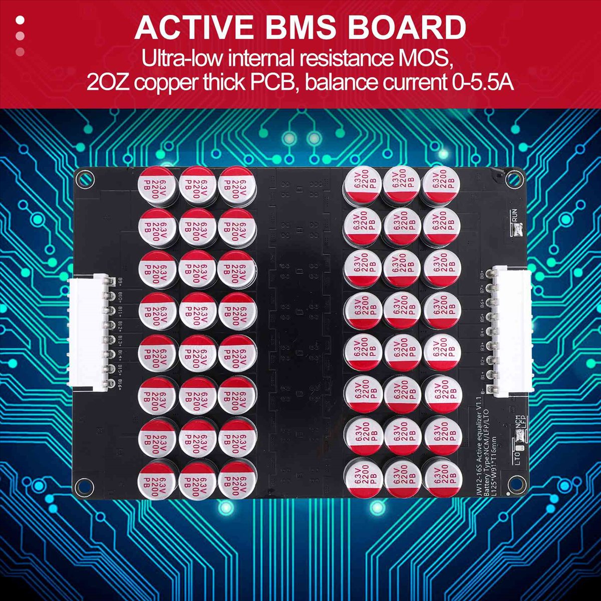 * ONE DAY 12S 13S 14S 15S 16S  - 12S Lipo Battery Balancing Board avis et prix