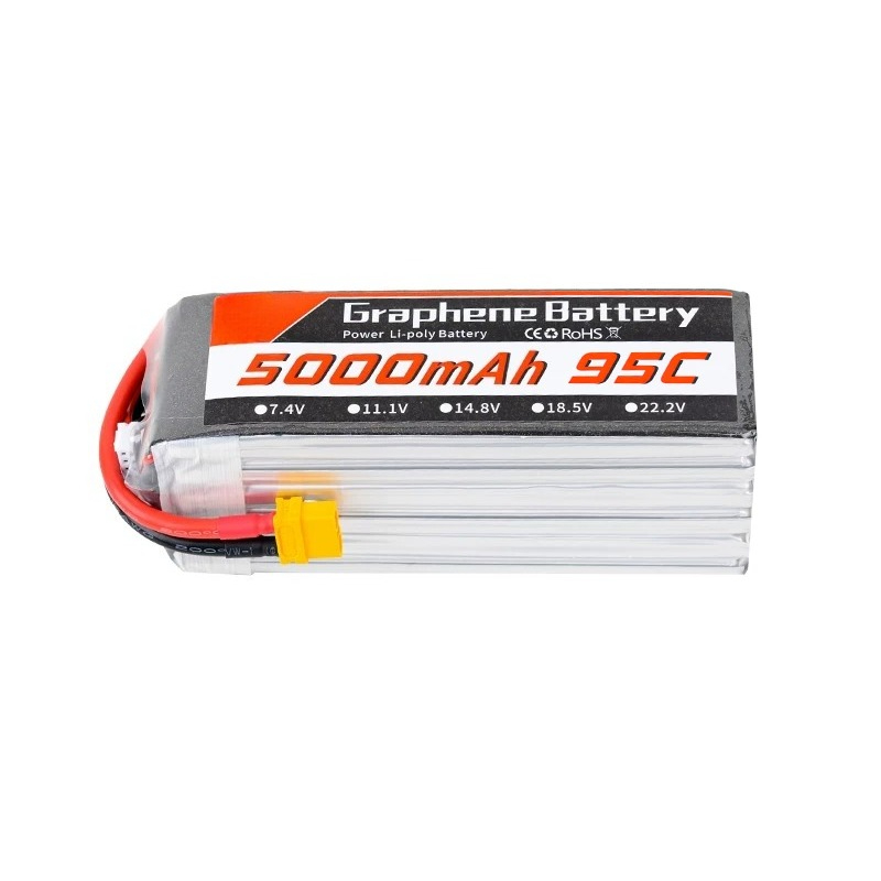 Batterie Lipo au graphène 5000 - 6S Lipo Battery 22.2V 5000Mah avis et prix