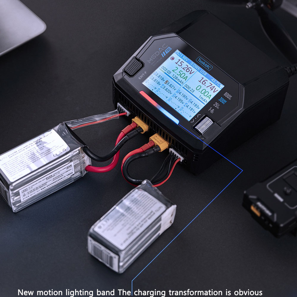 Chargeur/Déchargeur intelligen - Toolkitrc M6Dac Smart Charger avis et prix