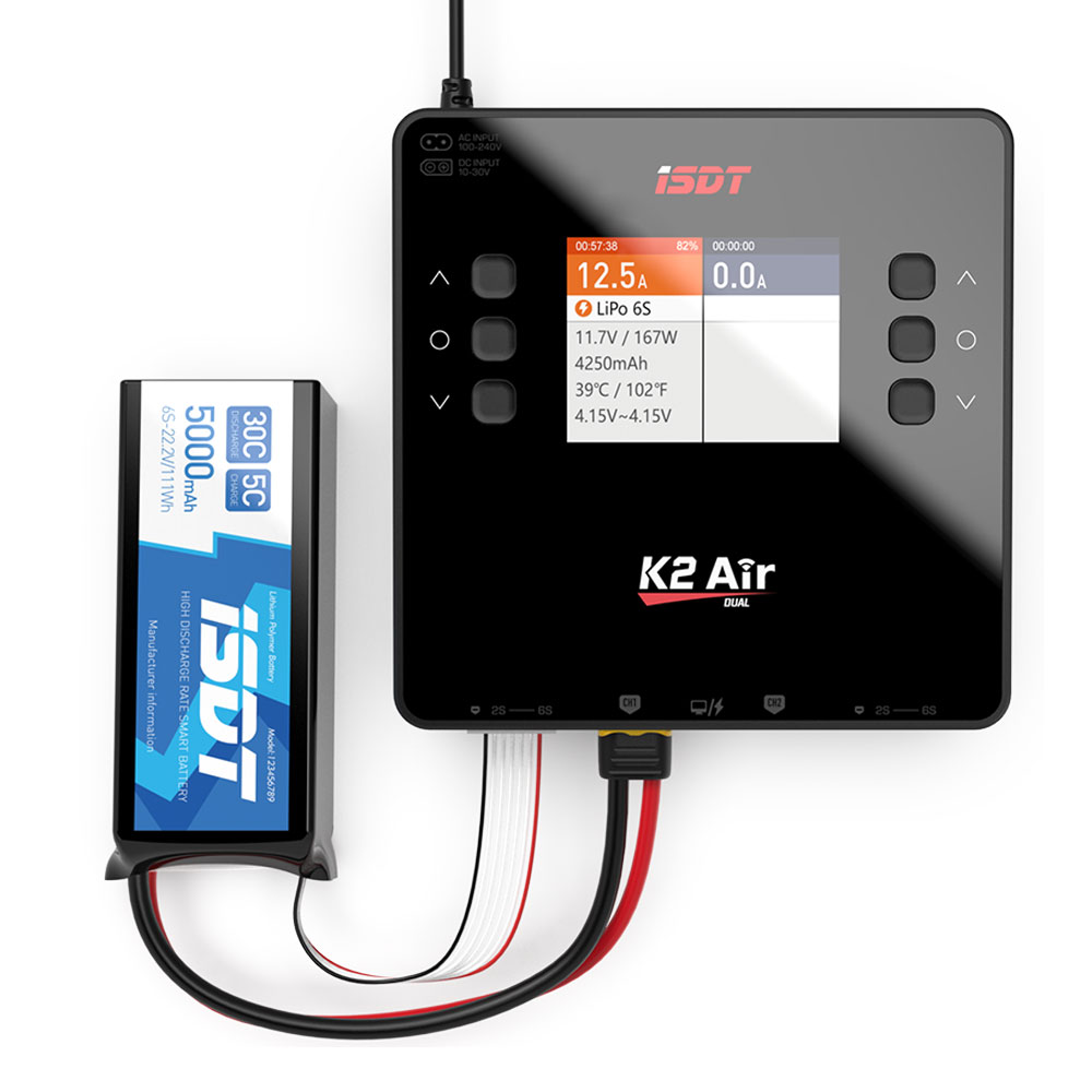 ISDT Lipo chargeur d'équilibre - Isdt K4 Dual Lipo Charger avis et prix