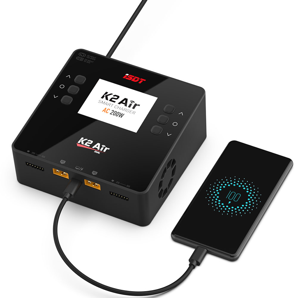 ISDT Lipo chargeur d'équilibre - Isdt K4 Dual Lipo Charger avis et prix
