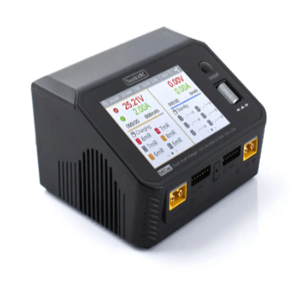 Chargeur intelligent double AC - Toolkitrc M6Dac Smart Charger avis et prix