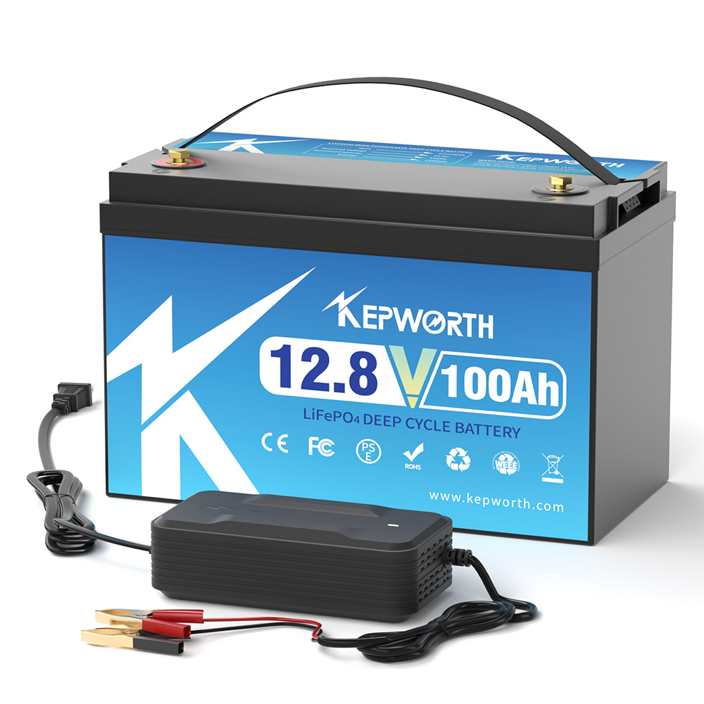 Batterie LiFePO4 12V 24V 100AH - Lifepo4 12V 100Ah Bms Bluetooth avis et prix